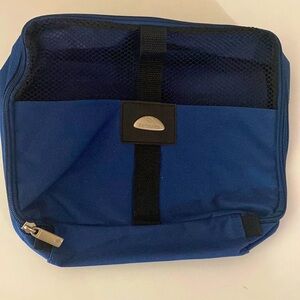 Samsonite navy travel bag